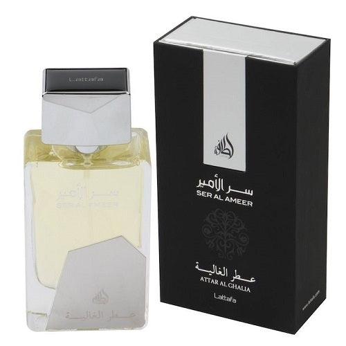 Lattafa Ser Al Ameer Al Attar Al Ghalia EDP 100ml Unisex Perfume - Thescentsstore